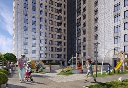 2-к квартира, 65.7 м², 18/24 эт.