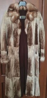 Шуба норка и жилет лиса