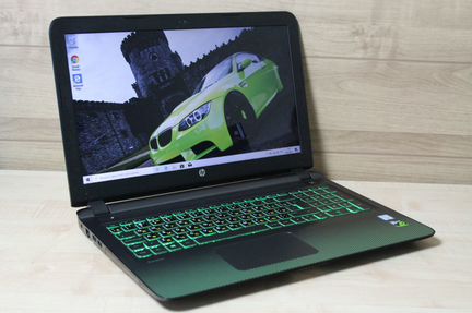 Ноутбук HP/i7/GTX/8Gb/SSD/гарантия