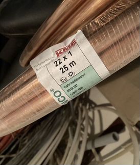 Труба медная KME Sanco 22мм, 11мм, 6мм