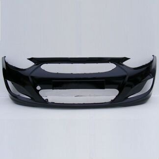Бампер hyundai Solaris 1 цвет чёрный