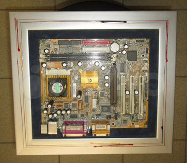 Системные платы б/у разные