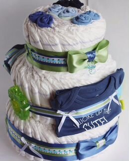 Торт из памперсов