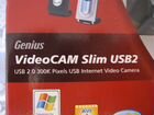 Видеокамера VideoCam Slim USB2 с внешним микрофон объявление продам