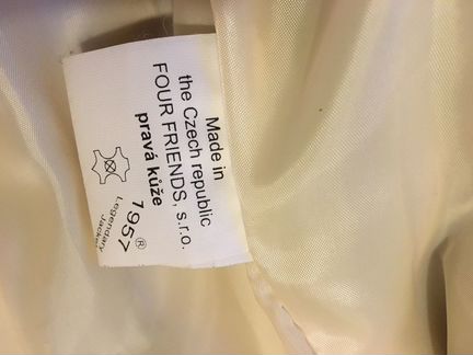 Куртка/пиджак кожаная женская из Европы