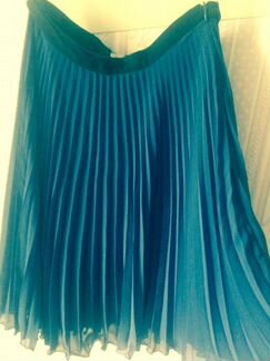 Юбка-плиссе, плиссированная, S, Bershka