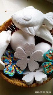 Пенопластовые фигурки для творчества