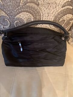 Сумка женская, Италия, натуральная кожа и ткань