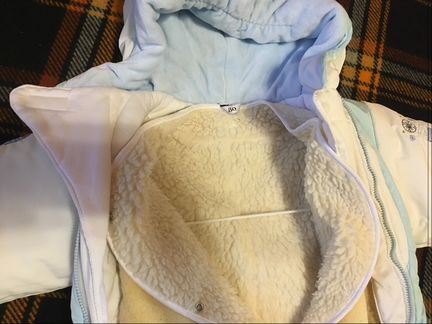 Комбинезон конверт с 3 мес. зима Pilguni, 80 ро