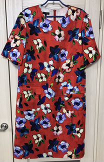 Платье escada 5028327 красное