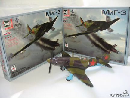 Сборная модель-копия миг-3 в 32 масштабе