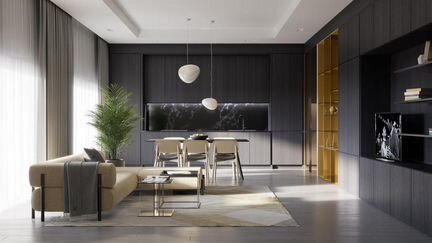 2-к апартаменты, 84.3 м², 12/19 эт.