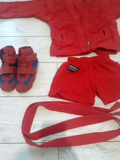 Детская форма для самбо (самбовка,пояс,борцовки,шо