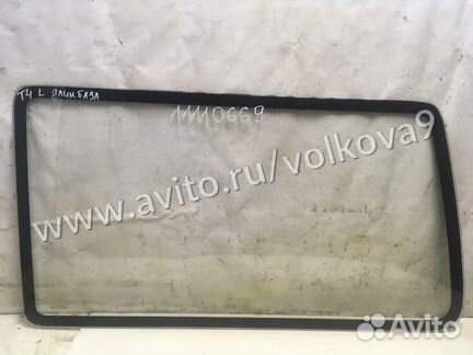 Стекло кузовное заднее левое короткая база VW T4