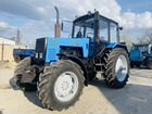 Беларус мтз 1221 синий трактор