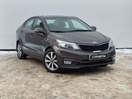 KIA Rio 1.6 AT, 2016, 93 532 км