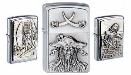 Зажигалки Zippo Pirates (2007 год) 