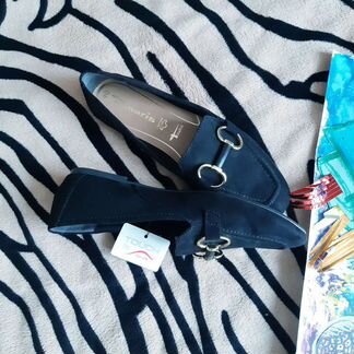 Лоферы 39.5р текстиль