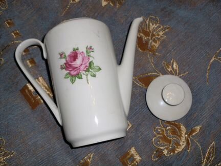 Кофейник Роза Kahla GDR
