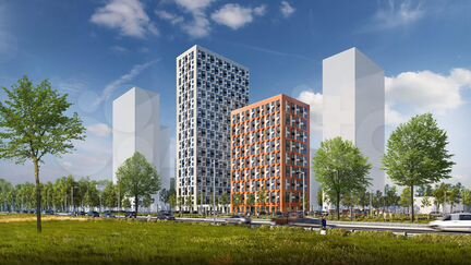 3-к квартира, 89 м², 21/33 эт.
