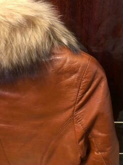 Куртка кожаная