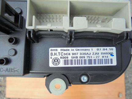 Блок управления климатом Фольксваген Пассат сс