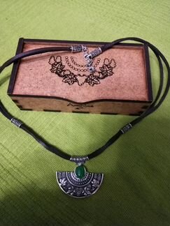 Колье из серебра 925 пробы