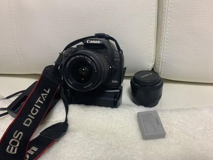 Фотоаппарат Canon 500d 18-55 + 50 mm f 1.8