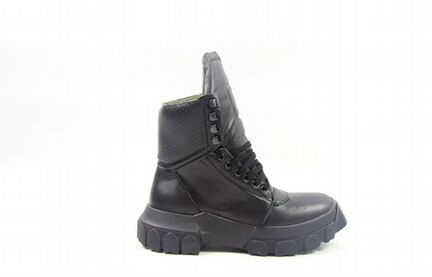 Rick Owens Black Tractor Dunk Boots 34 - 44Рус