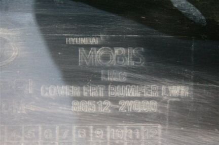 Юбка бампера передняя Hyundai Ix35 2010