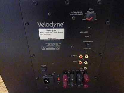 Velodyne cht 12q схема