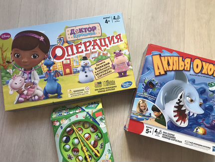 Настольные игры Доктор Плюшева, Рыбалка