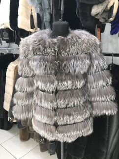 Шуба из чернобурки