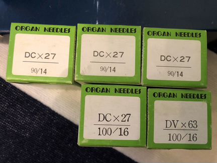 Иглы швейные Organ Needles