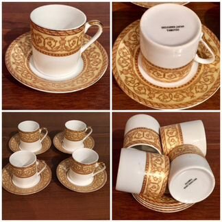Стаканы, кружки, кофейный сервиз, фужеры