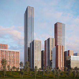 1-к квартира, 36 м², 17/28 эт.