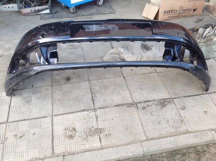 Бампер передний на фольксваген polo sedan