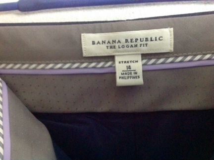 Брюкиженские брюки Banana Republic Logan Fit stret