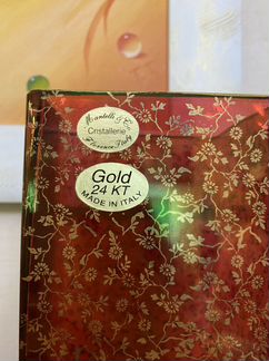 Итальянская ваза и блюдо