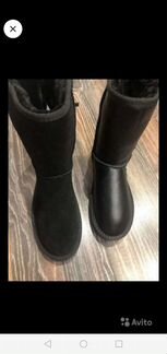 Угги натур.замша новые