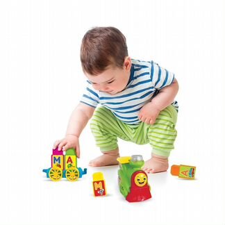 Музыкальная игрушка Азбукварик Поезд Буковка, зеленый (4680019284323)