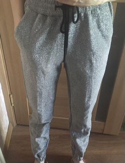 Спортивные брюки на флисе