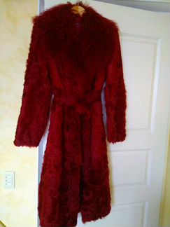Меховое пальто, новое