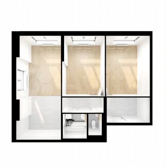 2-к квартира, 62 м², 13/24 эт.