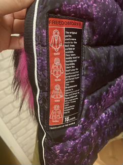 Зимняя парка на девочку