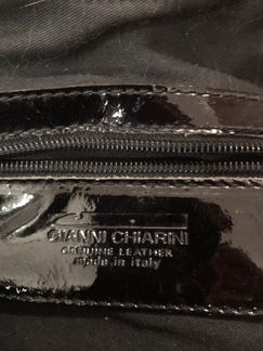 Сумка Gianni Chiarini из натуральной кожи лаковая