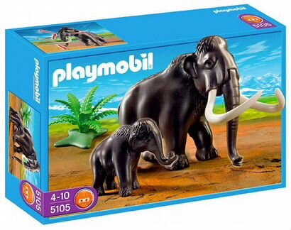 Playmobil 5105 Мамонт и мамонтёнок