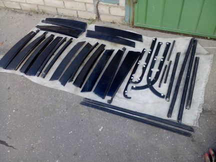 Молдинг стекла двери BMW X5 e53