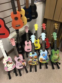 Укулеле сопрано +аксессуары