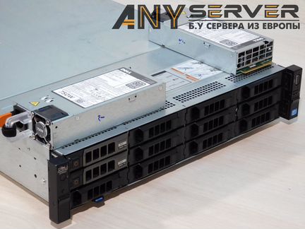 Сервер Dell R720xd 2x E5-2650v2 96Gb H710 12x3.5